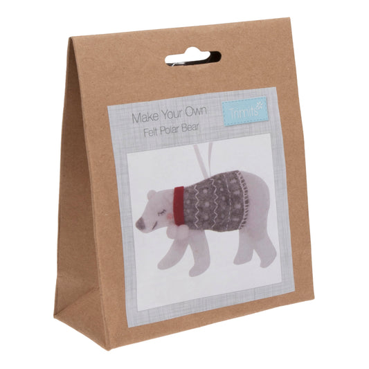 Felt Decoration Kit - Polar Bear