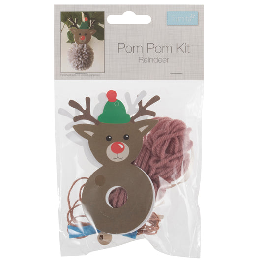 PomPom Kit - Reindeer