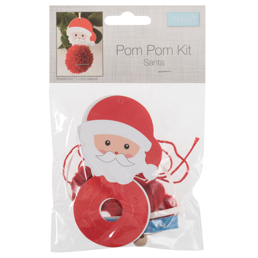 PomPom Kit - Santa