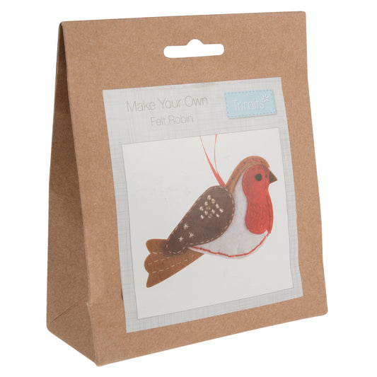 Felt Decoration Kit - Robin