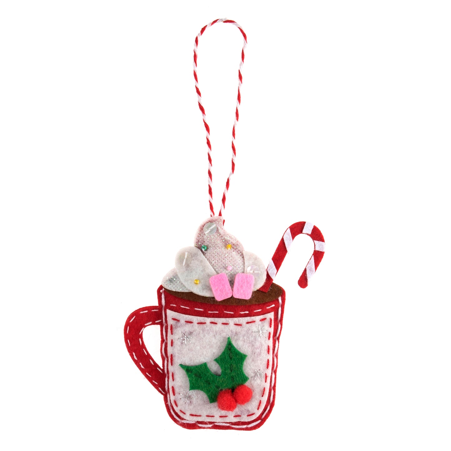 Felt Decoration Kit - Hot Chocolate