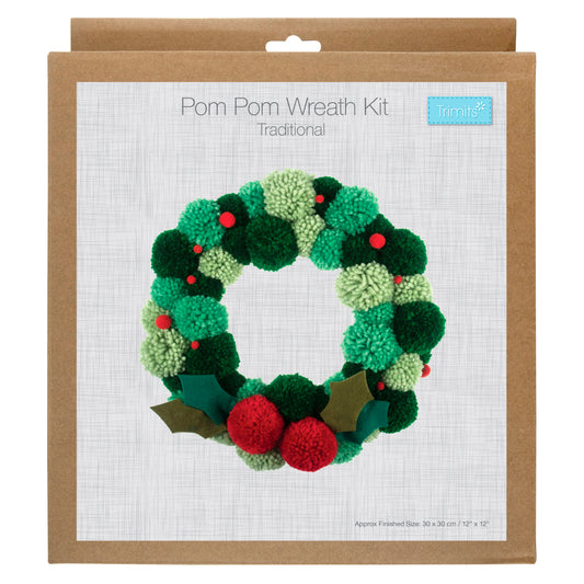 PomPom Wreath Kit