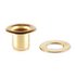 Hemline Eyelets 7mm Gold