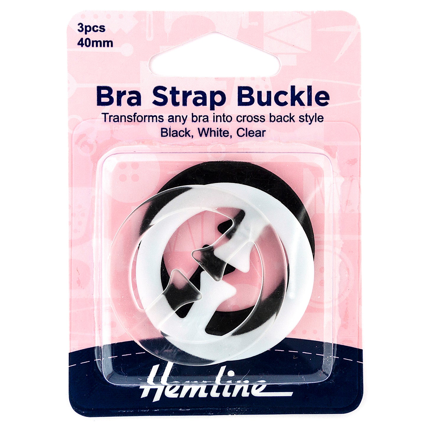 Hemline Bra Strap Buckle