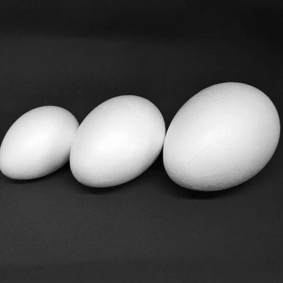 Polystyrene  Egg - 6cm Pack of two