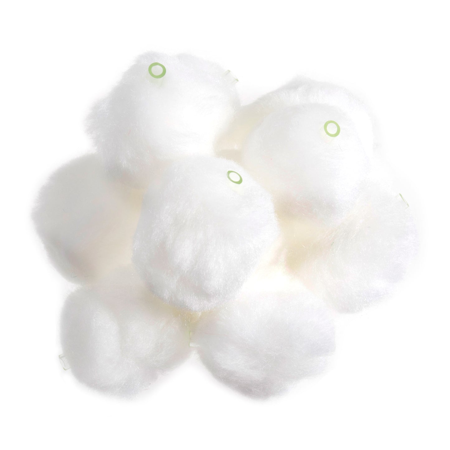 Pom Poms - White