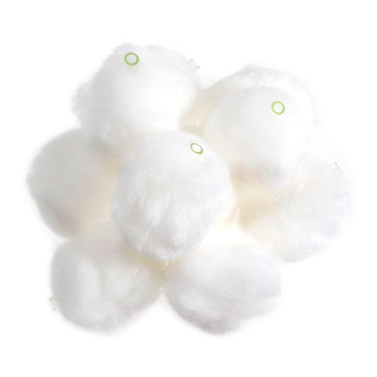 Pom Poms - White