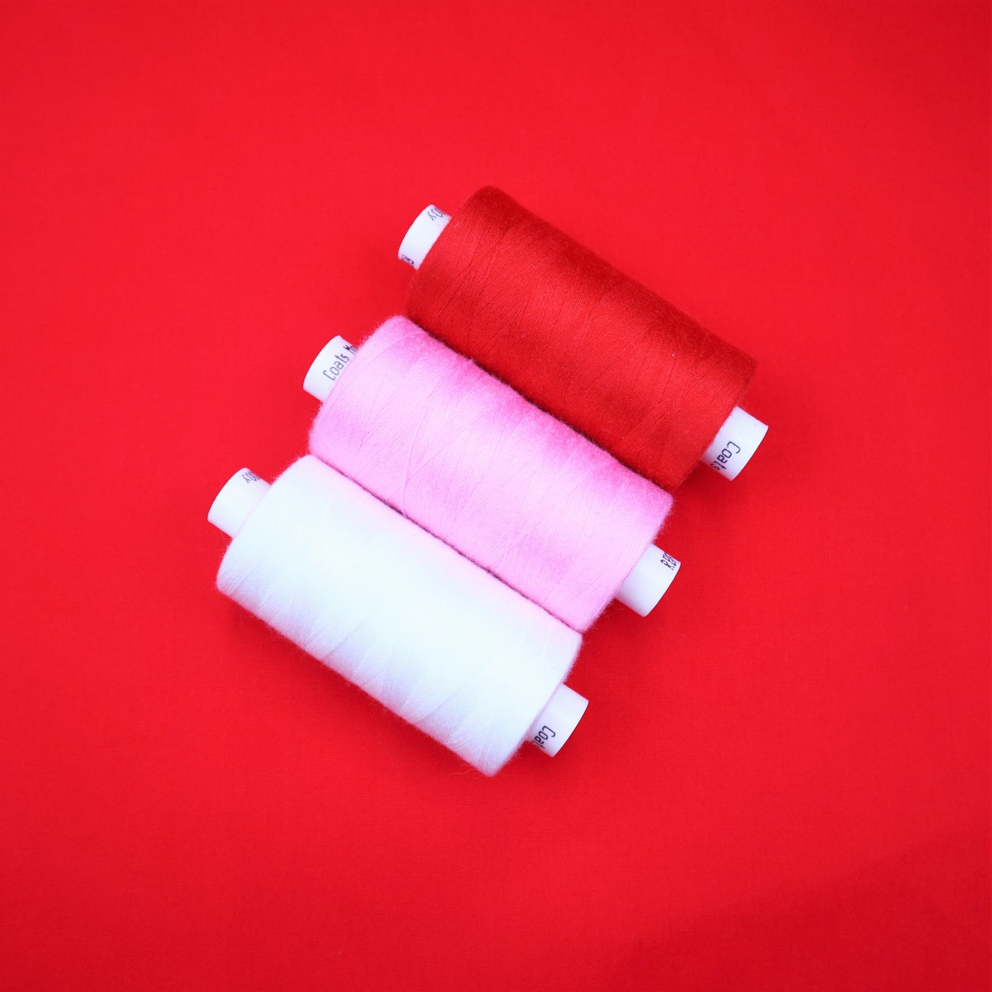 100% Cotton Poplin in Plain Red