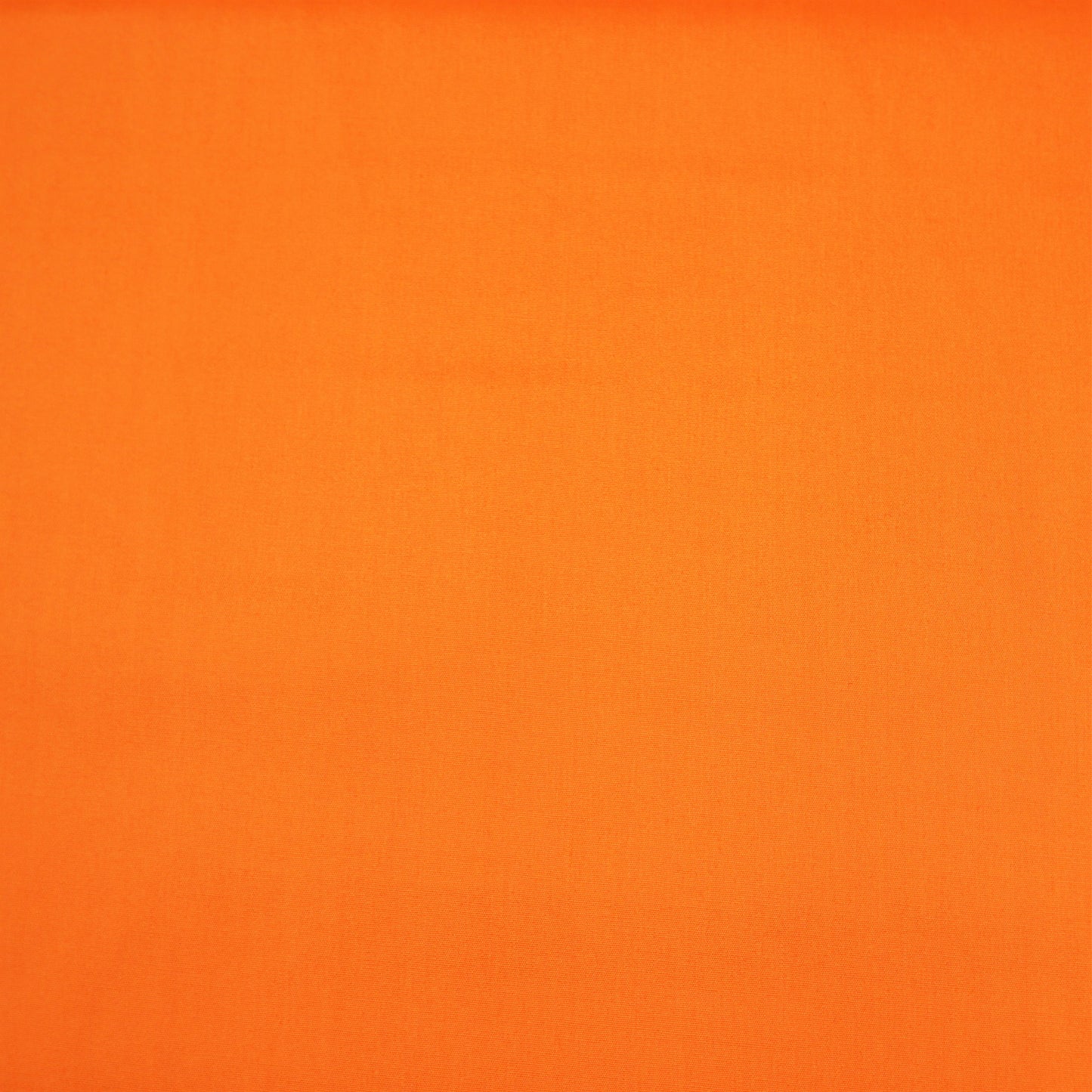 100% Cotton Poplin in Plain Orange