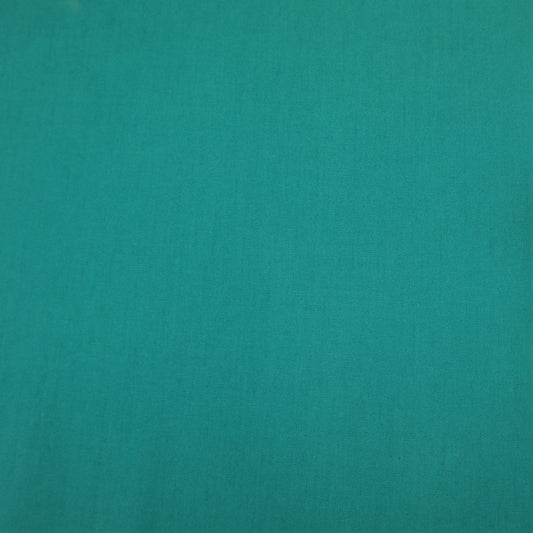 100% Cotton Poplin in Plain Jade