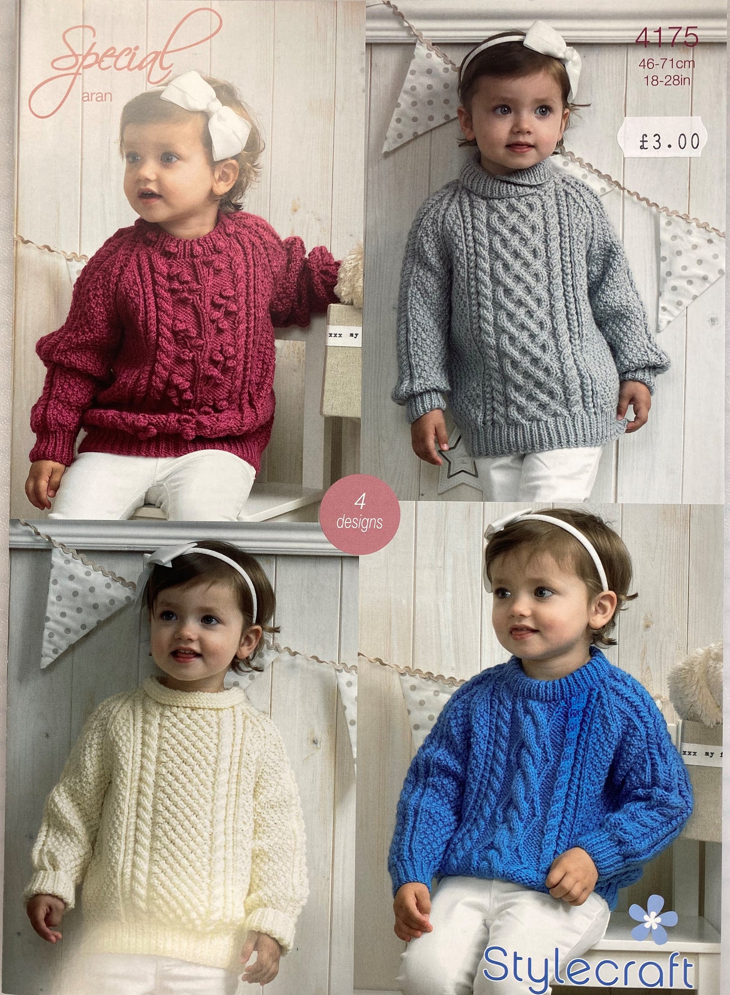 Stylecraft 8977 Aran Sweaters