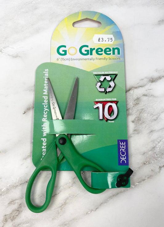 Go Green Scissors 150mm 6"