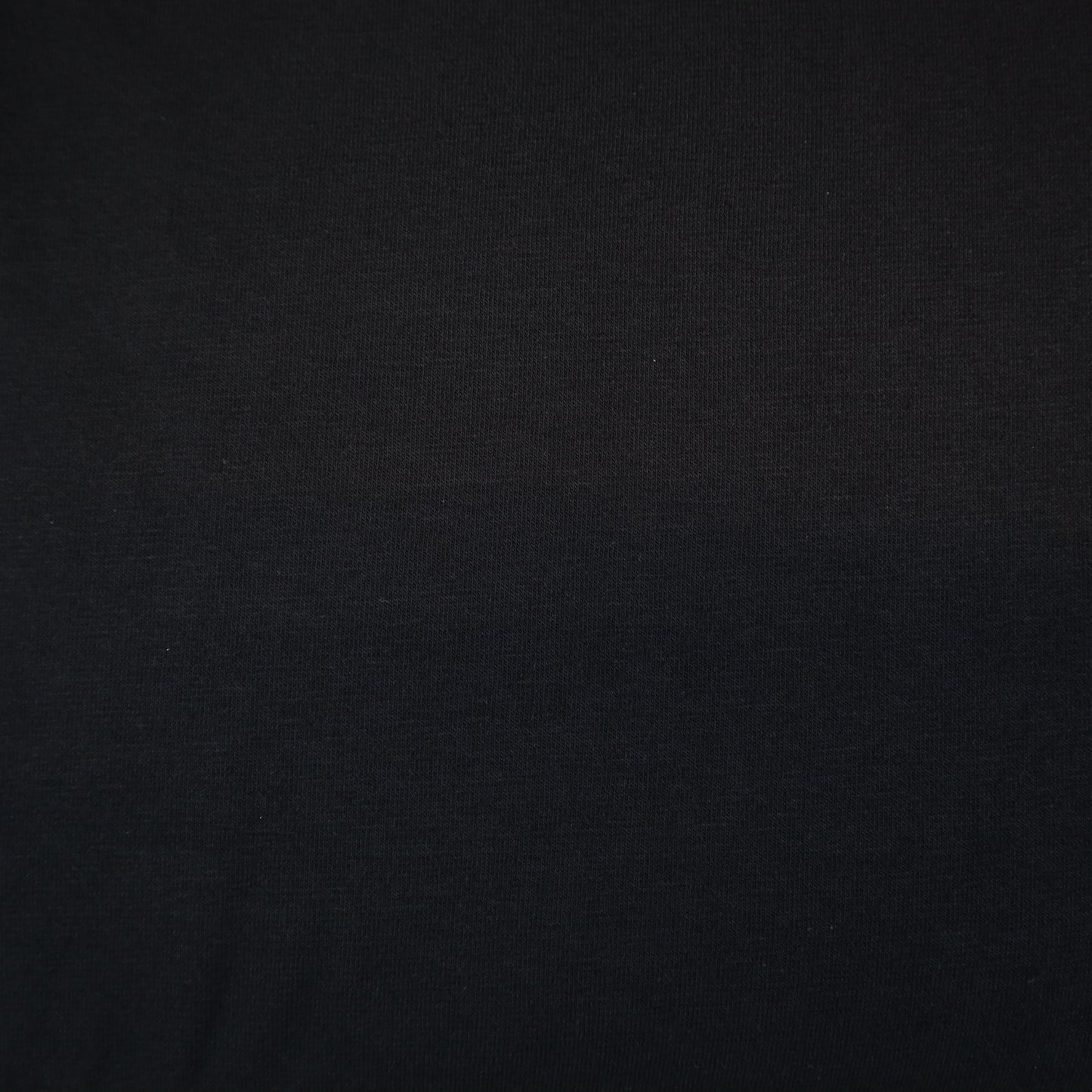 Organic Cotton Jersey in Plain Black