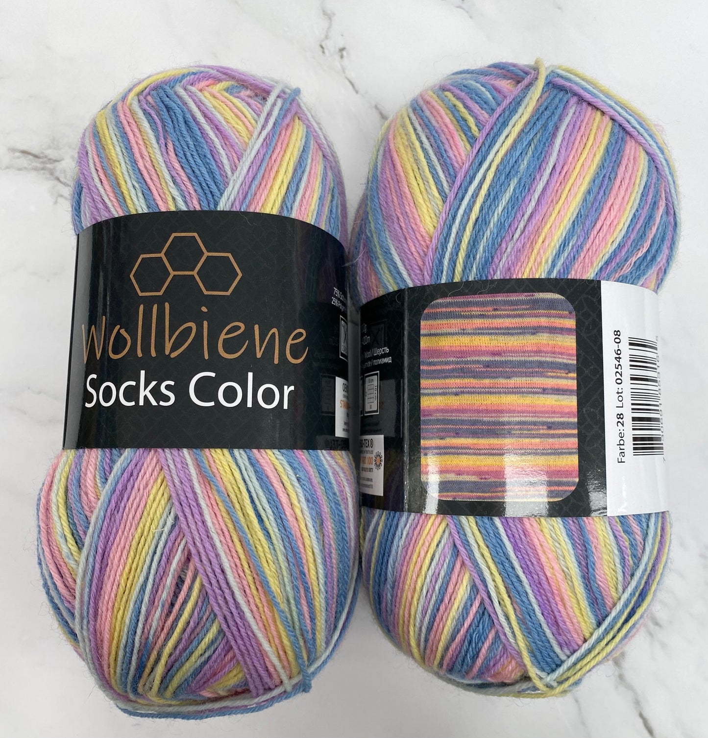 Wollbiene Socks Color 4ply - 28