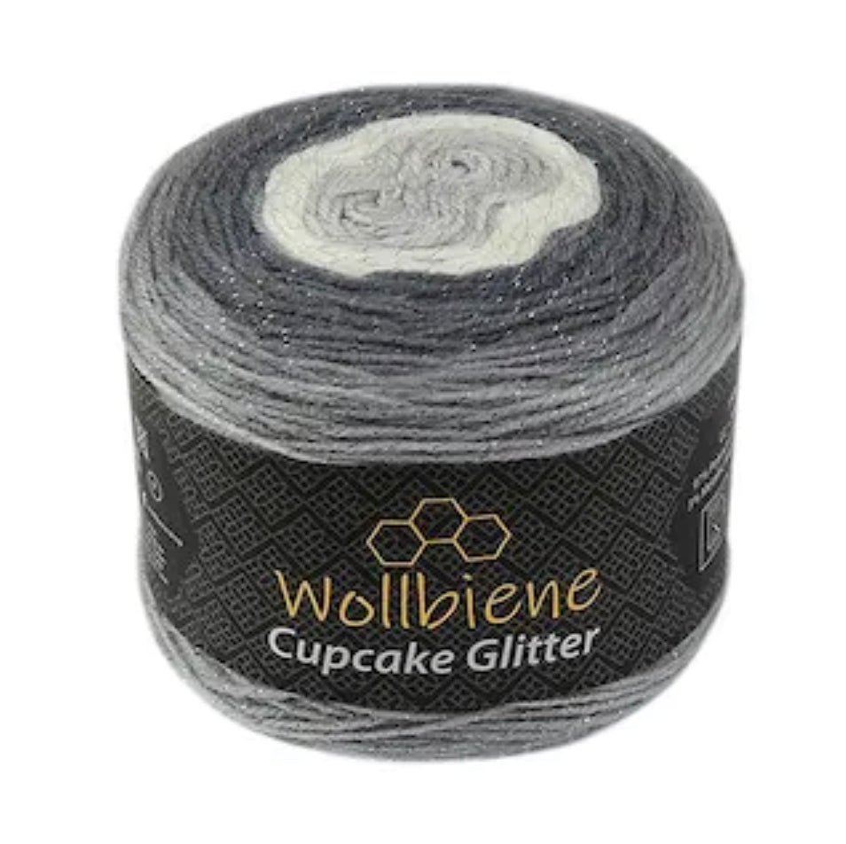 Wollbiene Cupcake Glitter Double Knitting 3100