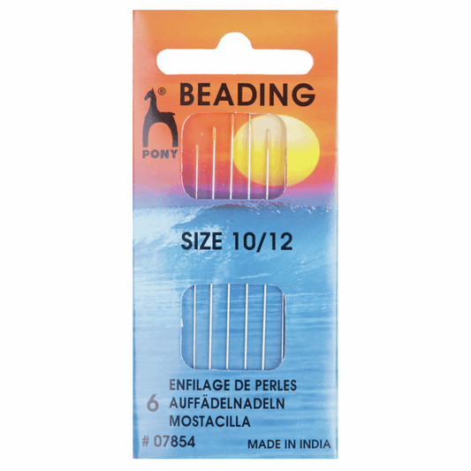 Pony Beading Needles 6pcs