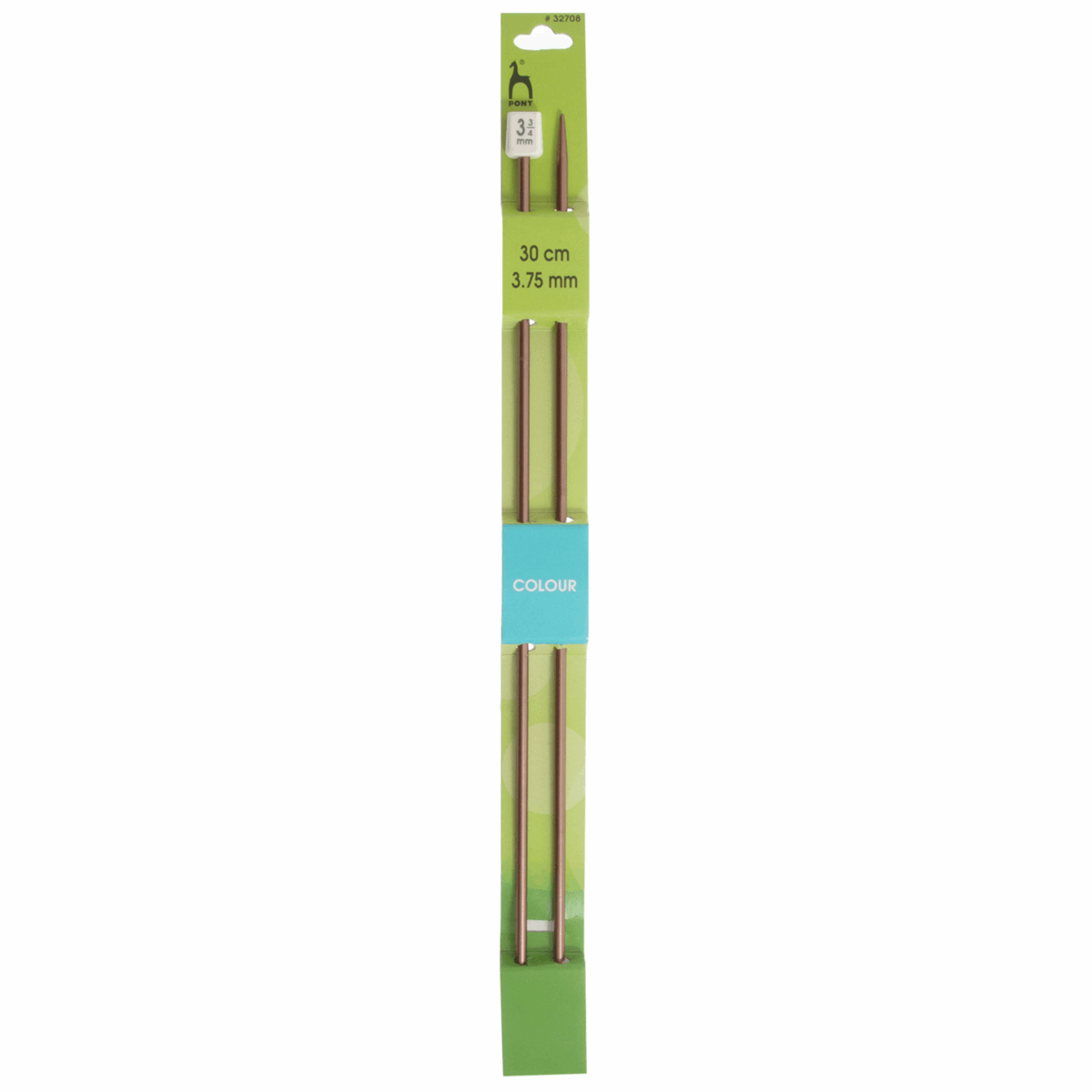 Pony Classic Coloured Knitting Needles 3.75mm