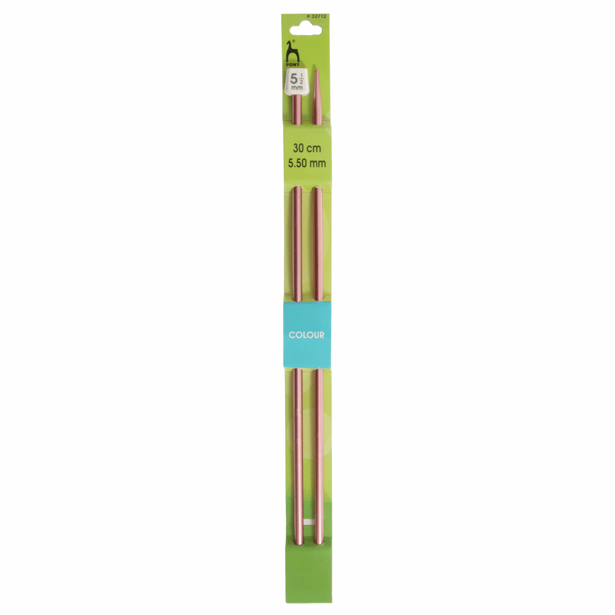 Pony Classic Coloured Knitting Needles 5.50mm