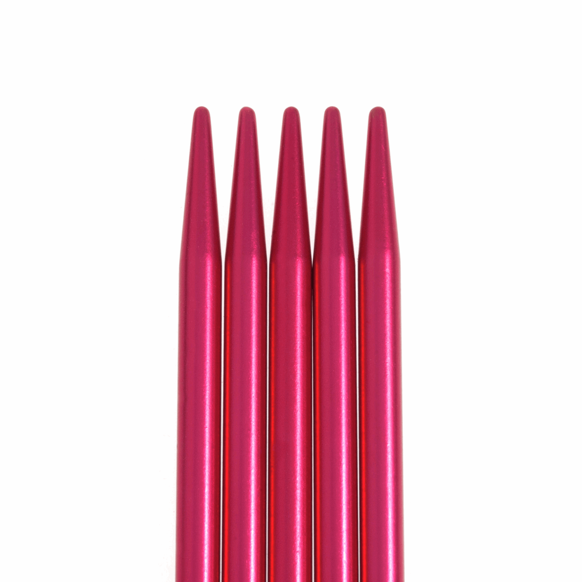 Pony Double-Point Coloured Knitting Needles-Set Of Five 4.00mm