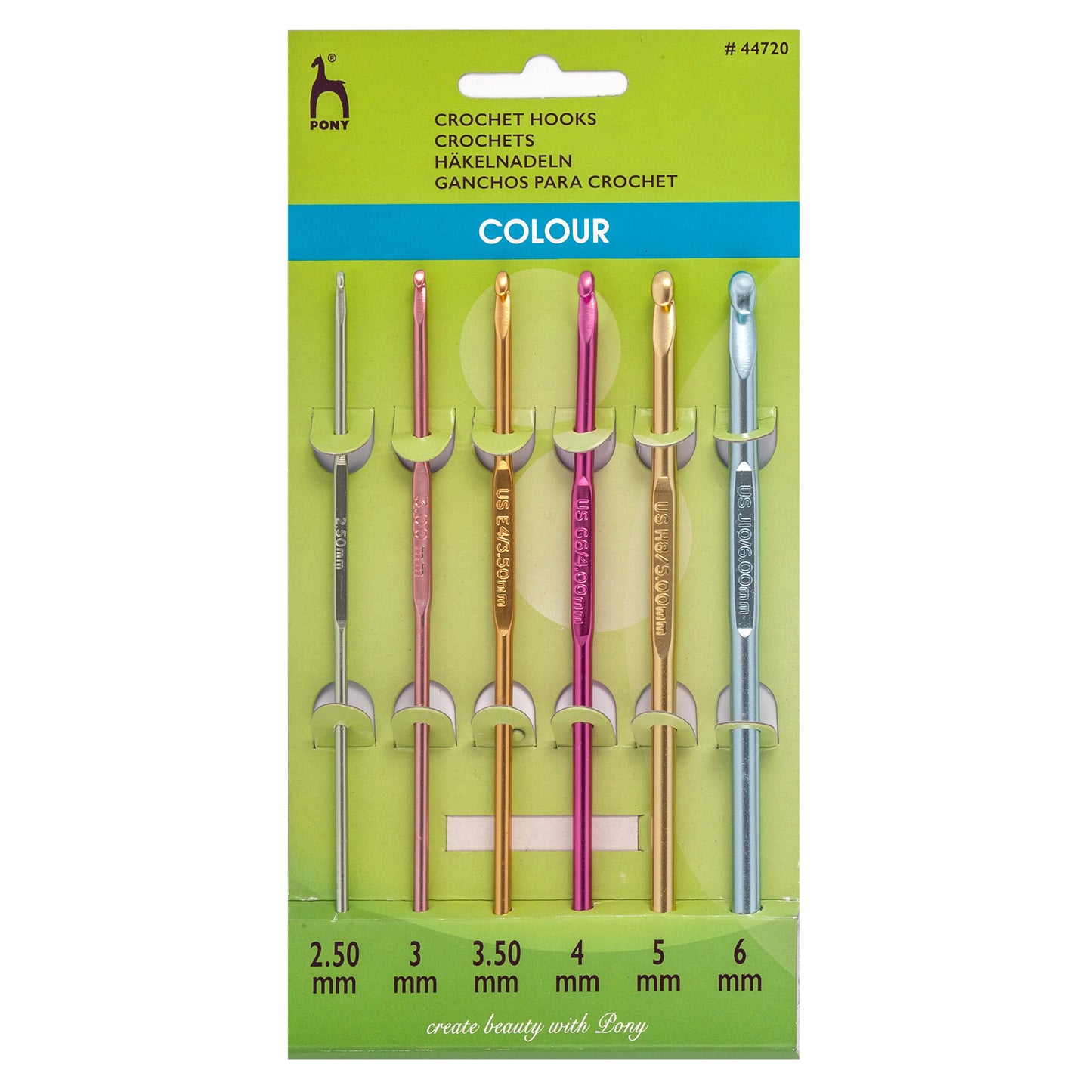 Pony Crochet Hook Set