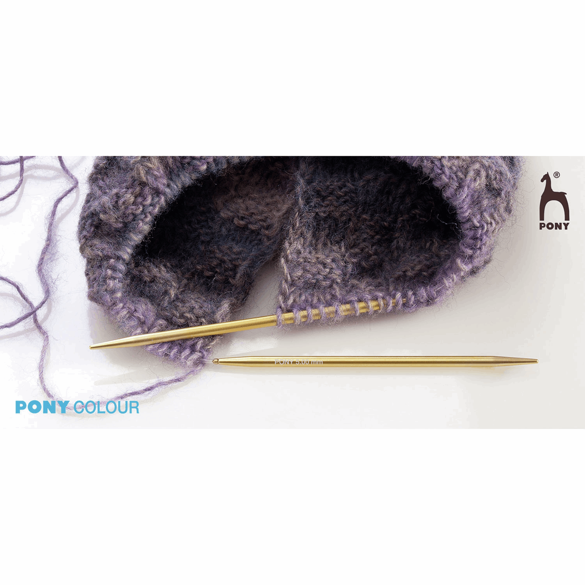 Pony Circular Knitting Needle 5mm x 80cm
