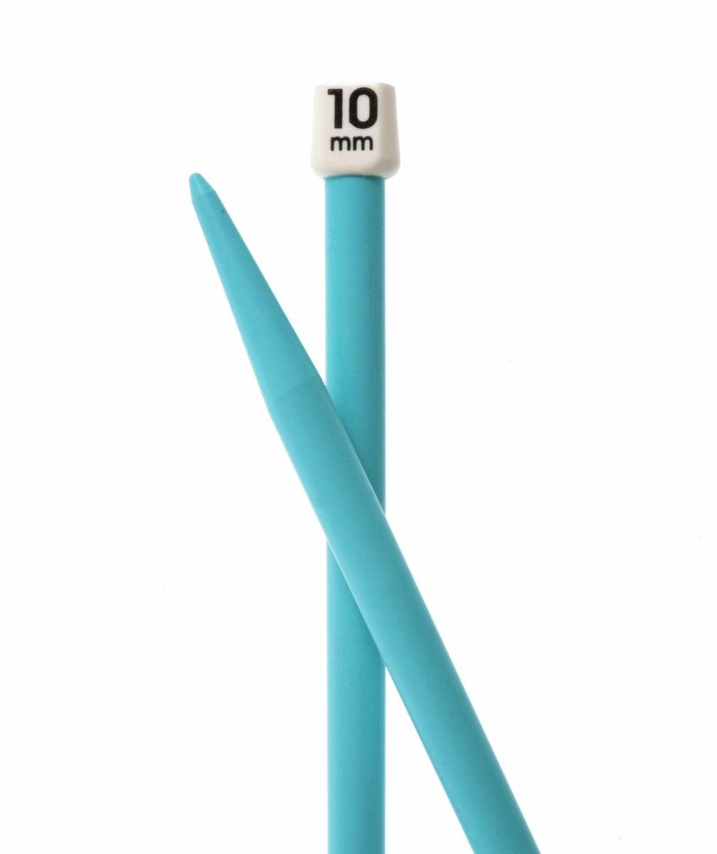 Classic Coloured Knitting Needles 10.00mm