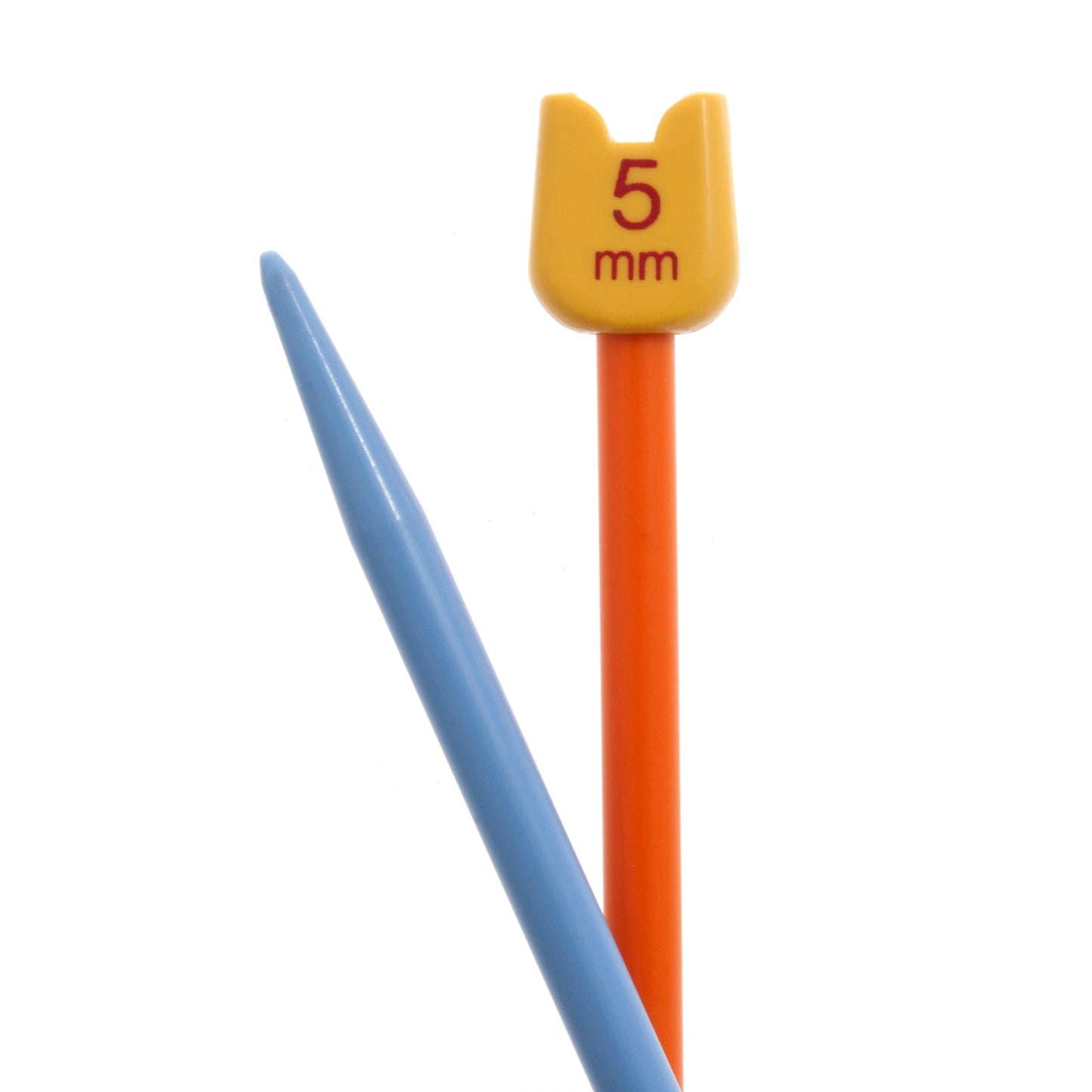 Pony Single-Ended: Plastic Children's Knitting Needles 5.00mm