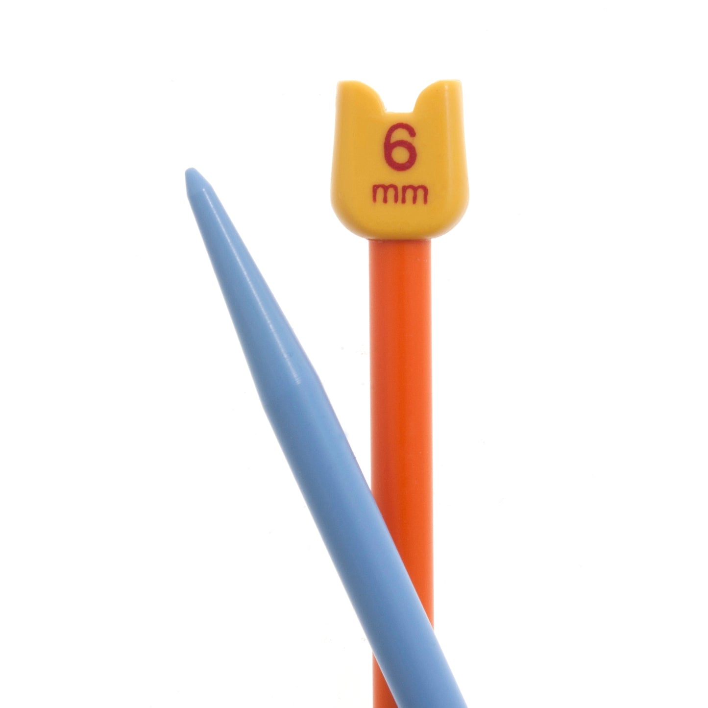 Pony Single-Ended: Plastic Children's Knitting Needles 6.00mm