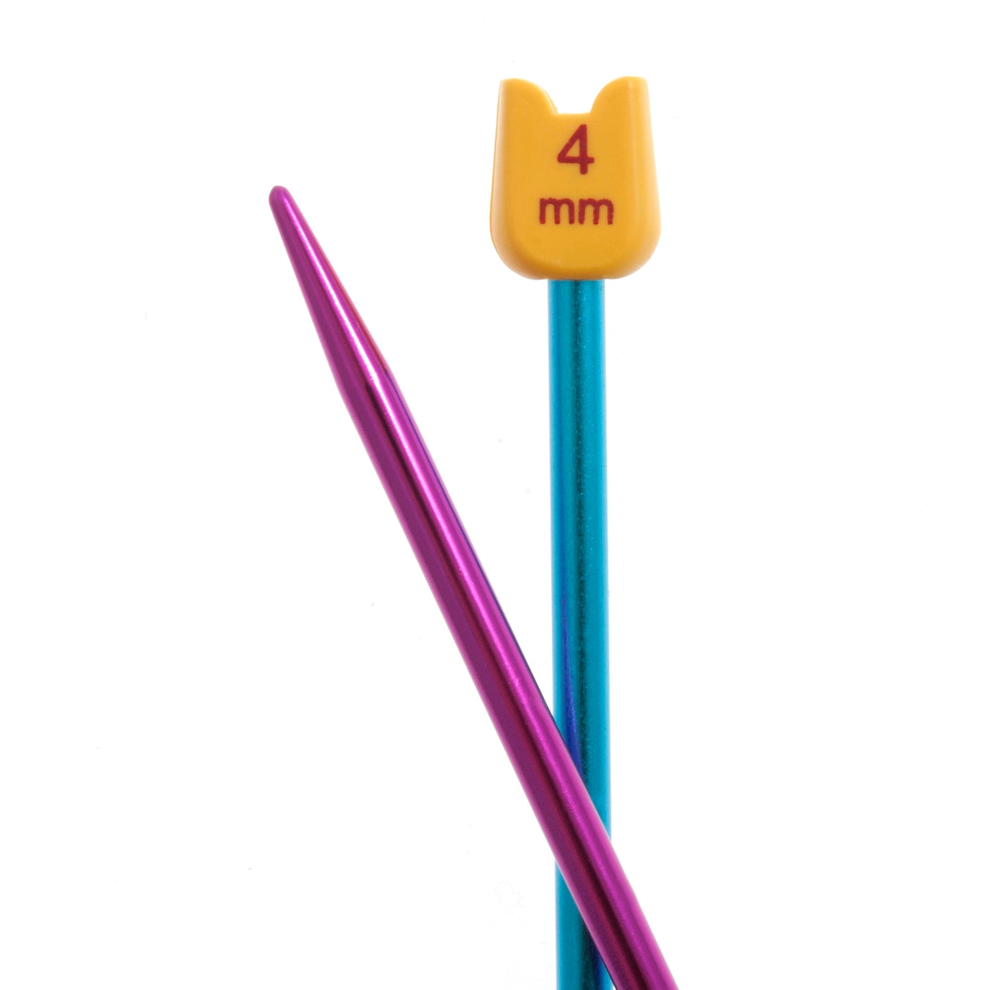 Pony Single-Ended: Aluminum Children's Knitting Needles 4.00mm