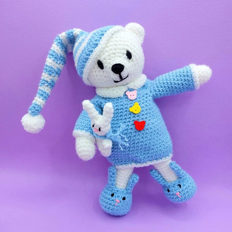 Wee Woolly Wonderfuls - Bobby The Bedtime Bear