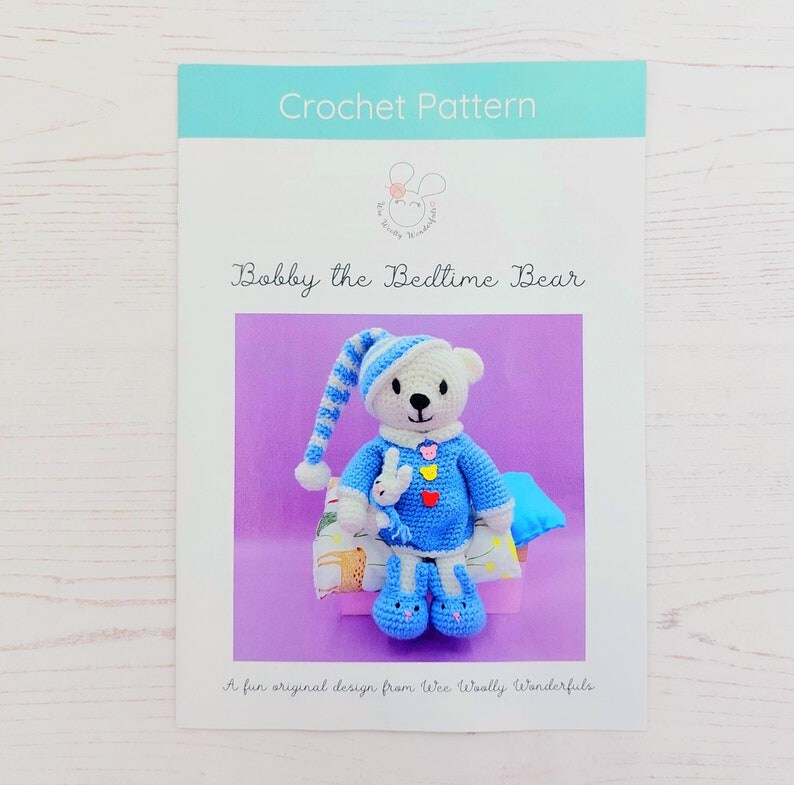 Wee Woolly Wonderfuls - Bobby The Bedtime Bear