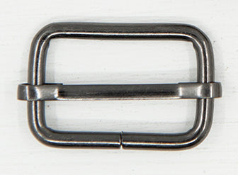 25mm Metal Strap Slider Adjuster  Gunmetal