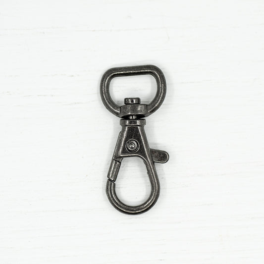 13mm Metal Snap Hooks  Gunmetal