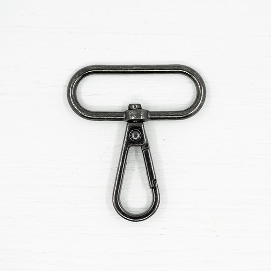 38mm Metal Snap Hooks  Gunmetal