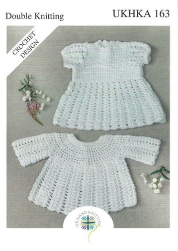 UKHKA 163 Crochet top and Angel Dress